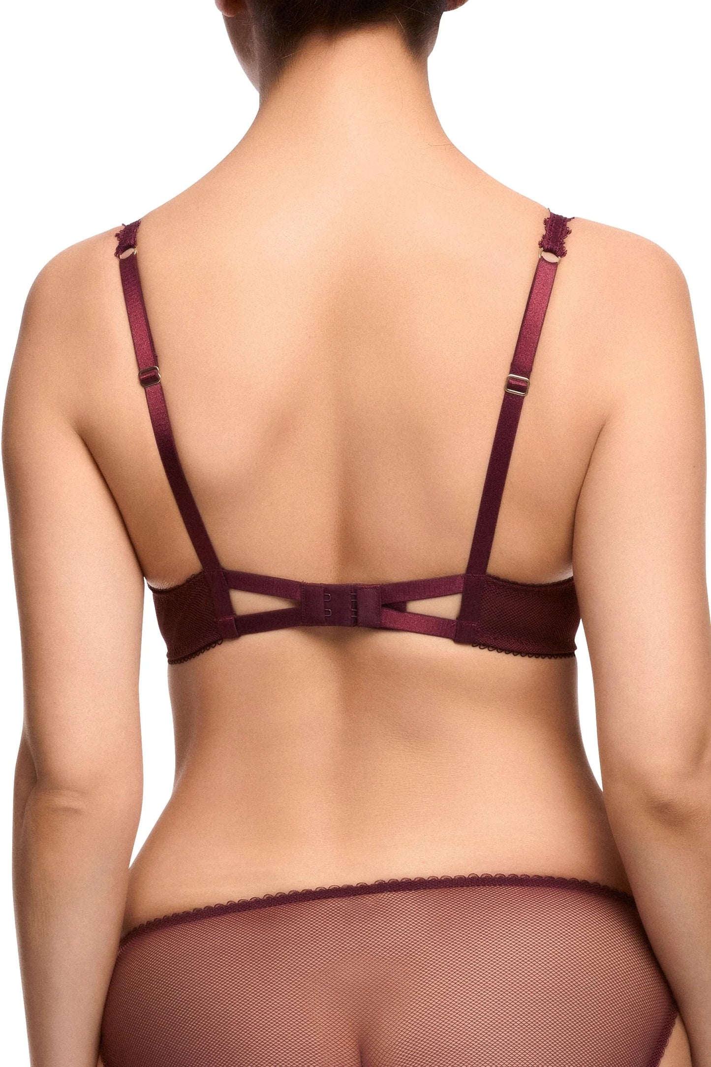 *Star Lift Balconette Bra in Plum By Dita Von Teese - 32-38B + 32-36 C-F*BUNDLE*