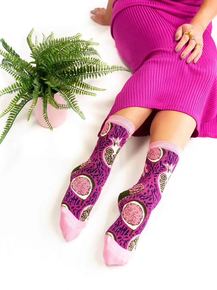 80s Fruits Cotton Sock By Sock Candy