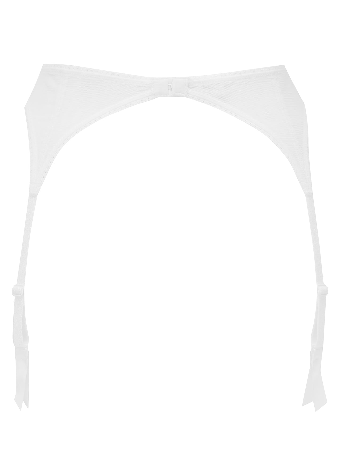 Fiesta Suspender in Sparkling White By Gossard - sizes XS-XL