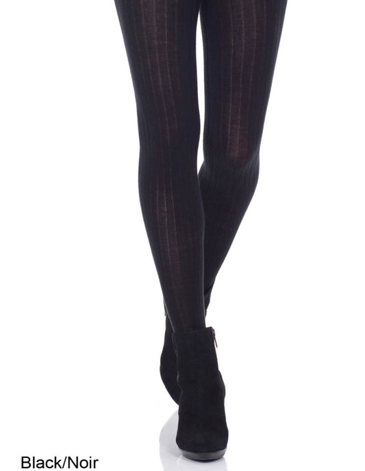 High Quality Cotton Girls Ribbed Cable Knitted Tights Pantyhose