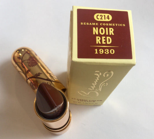 1930 Noir Red Lipstick
