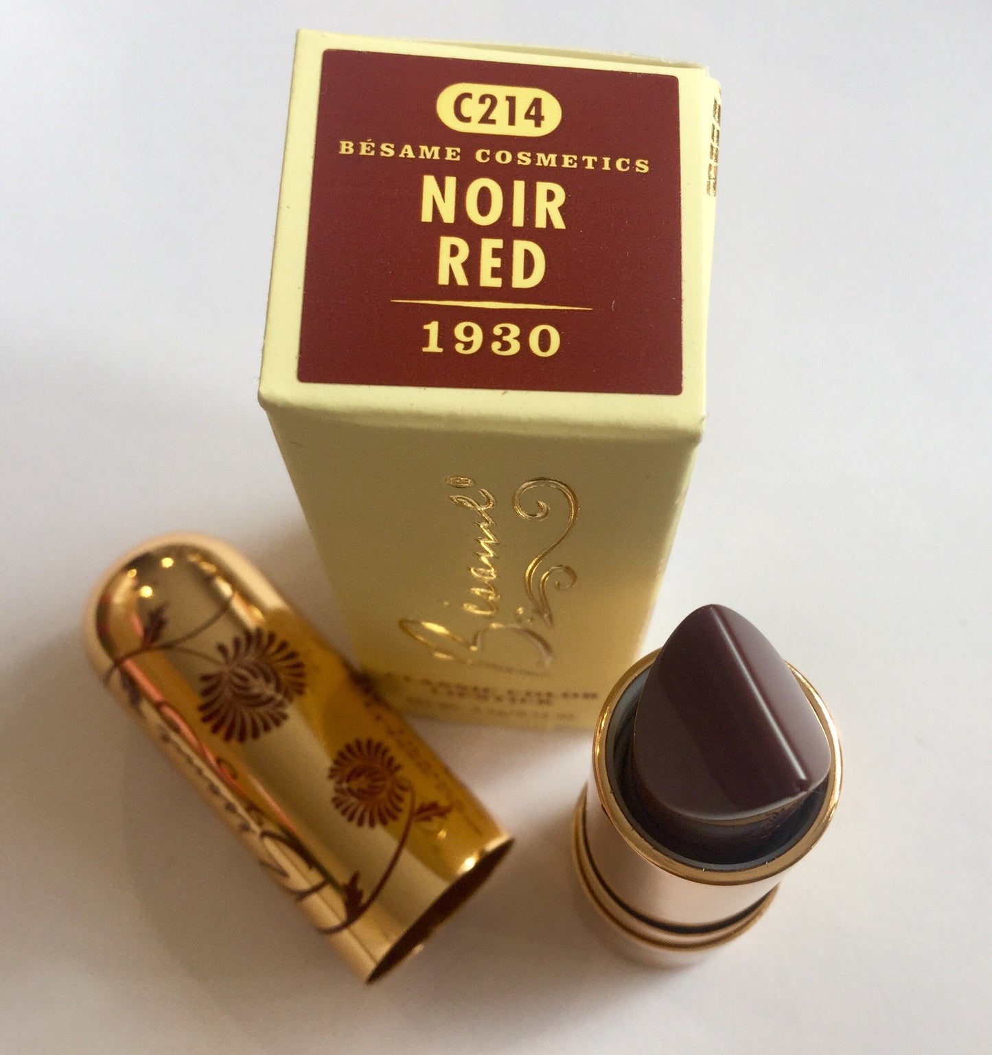 1930 Noir Red Lipstick