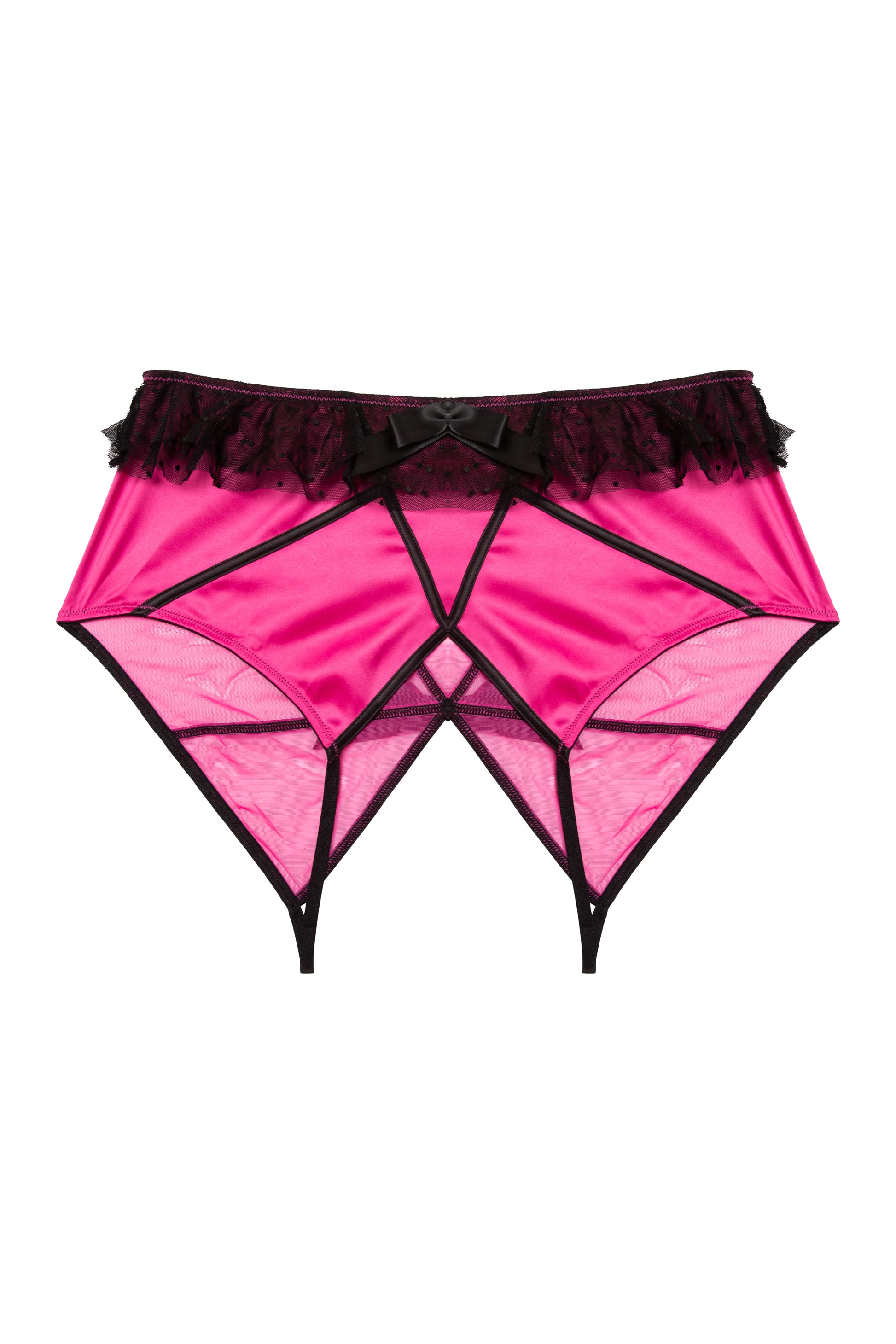 Pink Crotchless Panties - Bettie Page - Toronto Lingerie - Gigi's