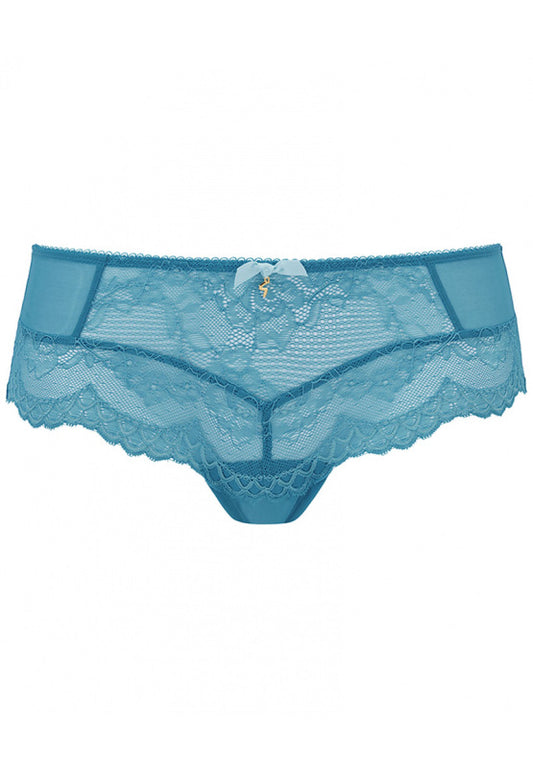 Gossard 13001 Glossies Lace Teal Blue Sheer Plunge Bra, Teal blue :  Gossard: Clothing, Shoes & Jewelry 