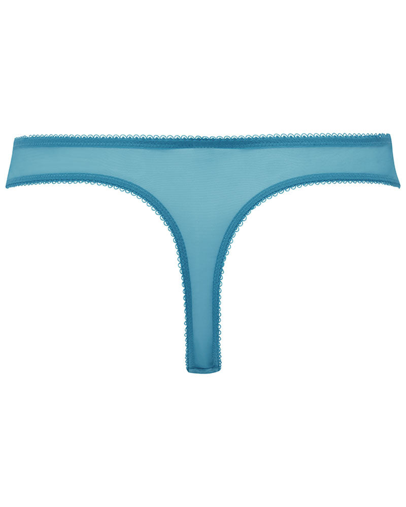 Superboost Lace Thong Ocean Blue - XS-XL - Gossard - Gigi's