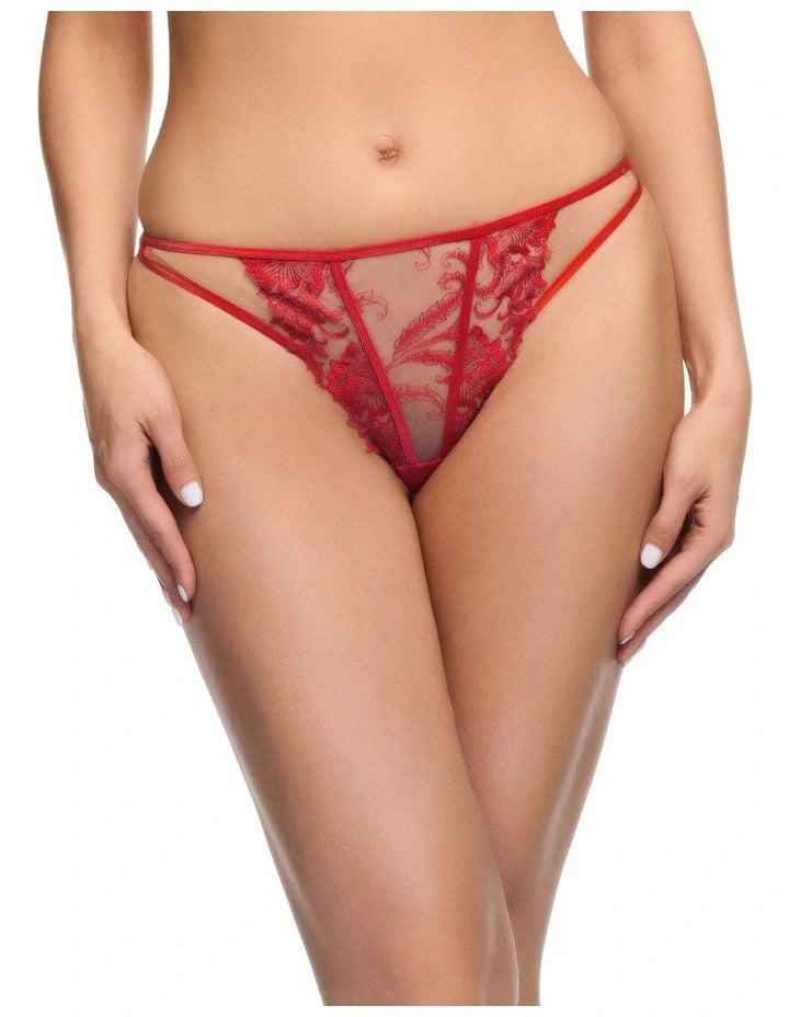 Nocturnelle in Flame By Dita Von Teese Thong - XS + L