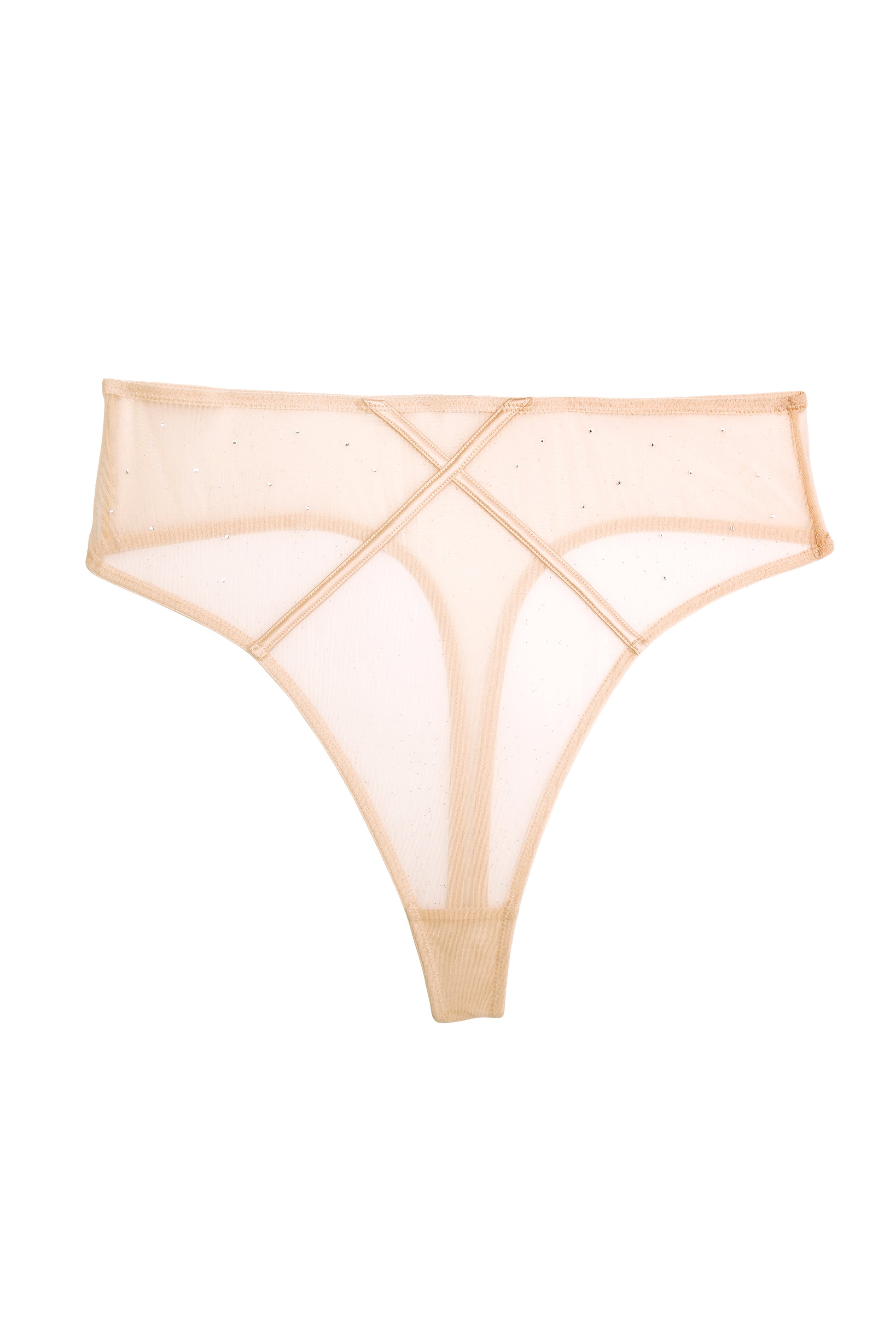 Nola Toffee Diamante High Thong - Playful Promises - Canada