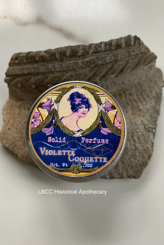 1920's Violette Coquette Solid Perfume (vegan)